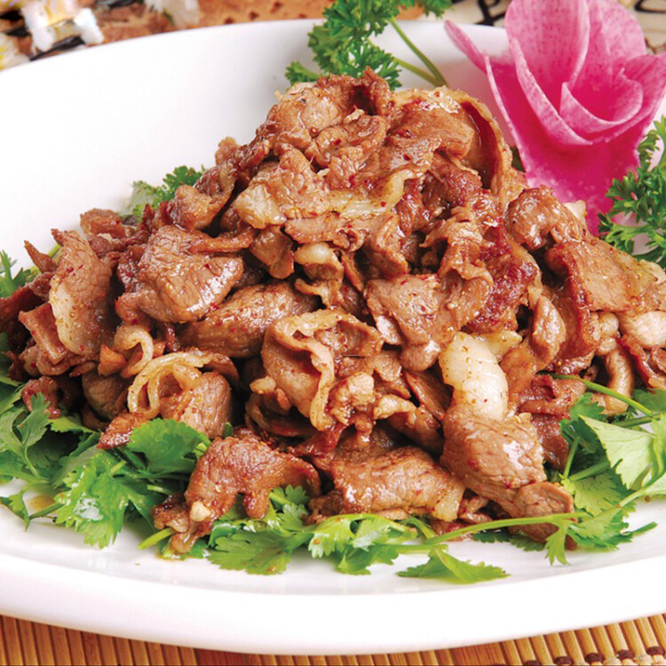 额尔敦内蒙古 锡林郭勒原切羊肉卷羊肉片500g/袋 羔羊肉生鲜 火锅食材