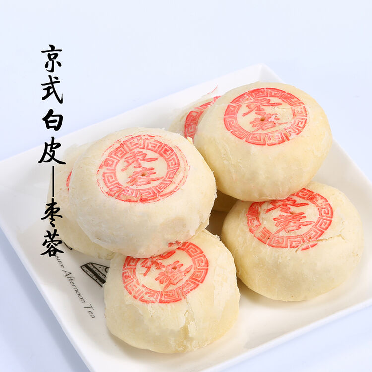 唐盛斋 京式白皮枣蓉馅60g*6 传统糕点 点心 零食