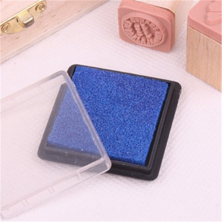 开馨宝 方盒彩色印泥 浅蓝色