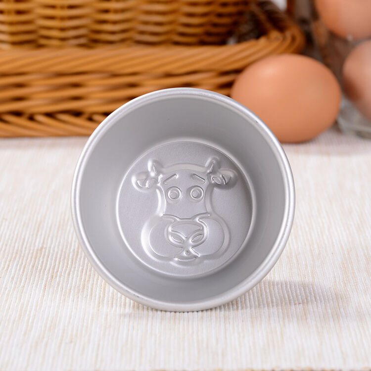 三能 烘焙模具套装 生肖小蛋糕模具 可爱动物模具 牛sn6412*5