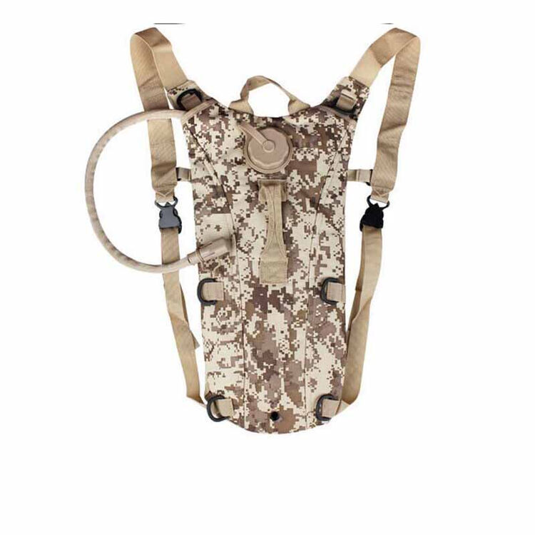 莱蒙lm80181户外登山攀跃防水袋骑行运动防水包3l战术野营水囊 沙漠