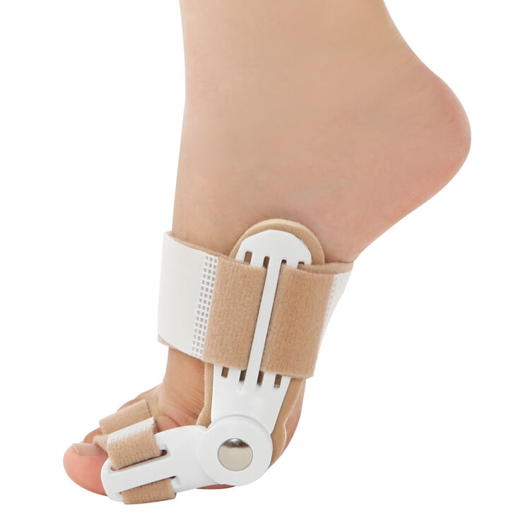 圣迪奥拇外翻矫正器 日夜用大拇指外翻分趾器 大脚骨脚趾矫形器 白色