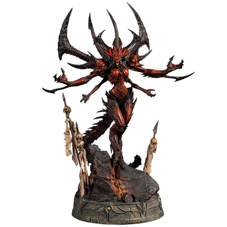 暗黑破坏神3迪亚波罗限量手办sideshow出品暗黑迪亚波罗diablo全球
