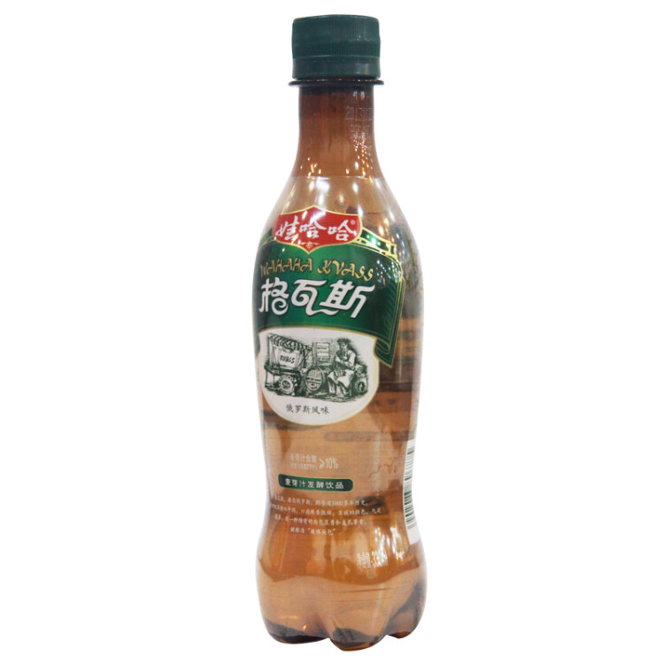 娃哈哈 格瓦斯 麦芽汁发酵饮料 330ml*15瓶整箱装（新老包装随机发货） 光明服务菜管家商品