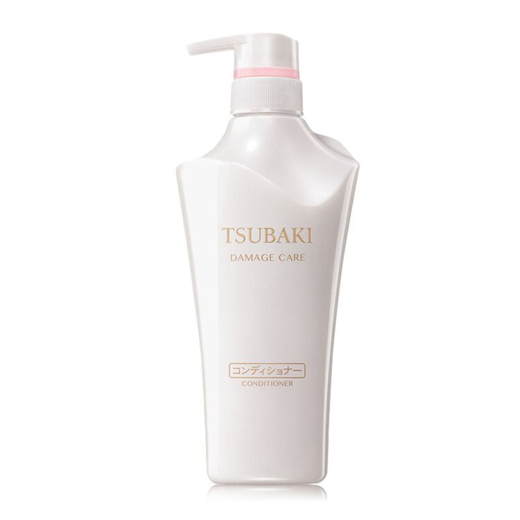 日本 资生堂tsubaki洗发水护发素 白椿护发素500ml
