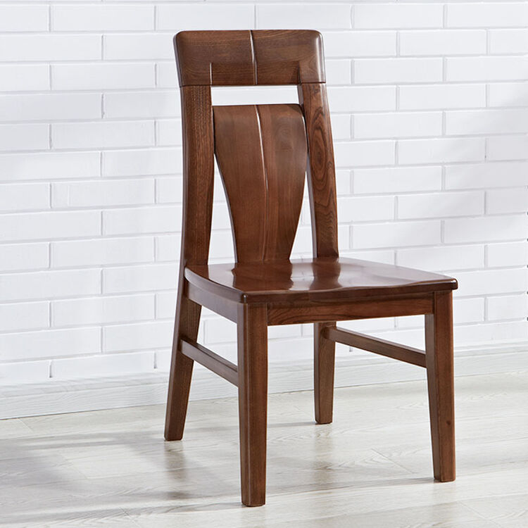 光明家具 餐椅 实木俄罗斯榆木餐椅4304 套装一:餐椅*2把
