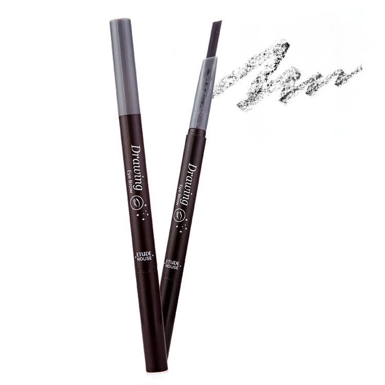 爱丽(allie) 爱丽 drawing双头旋转自动眉笔 防水防汗画眉 05#灰色