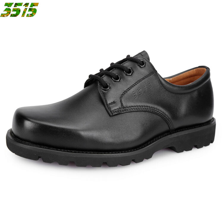 3515强人品牌户外鞋男鞋工装鞋大头鞋男士皮鞋军鞋作训鞋 黑色 44