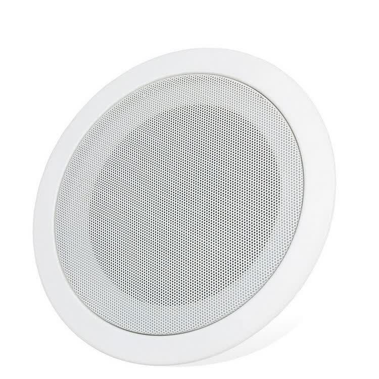 现代(hyundai)定阻吸顶喇叭套装天花吊顶音响定压功放背景音乐广播
