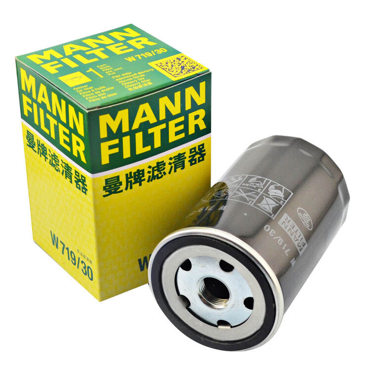 曼牌机滤 机油滤芯 机油滤清器 机滤芯 机油格w719