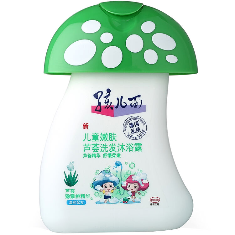 孩儿面芦荟嫩肤洗发沐浴露 270ml(芦荟精华,滋润肌肤)