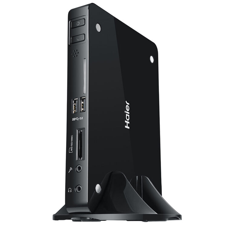 海尔haier云悦mini2台式主机intel四核j19004g500g核芯显卡wifiusb30