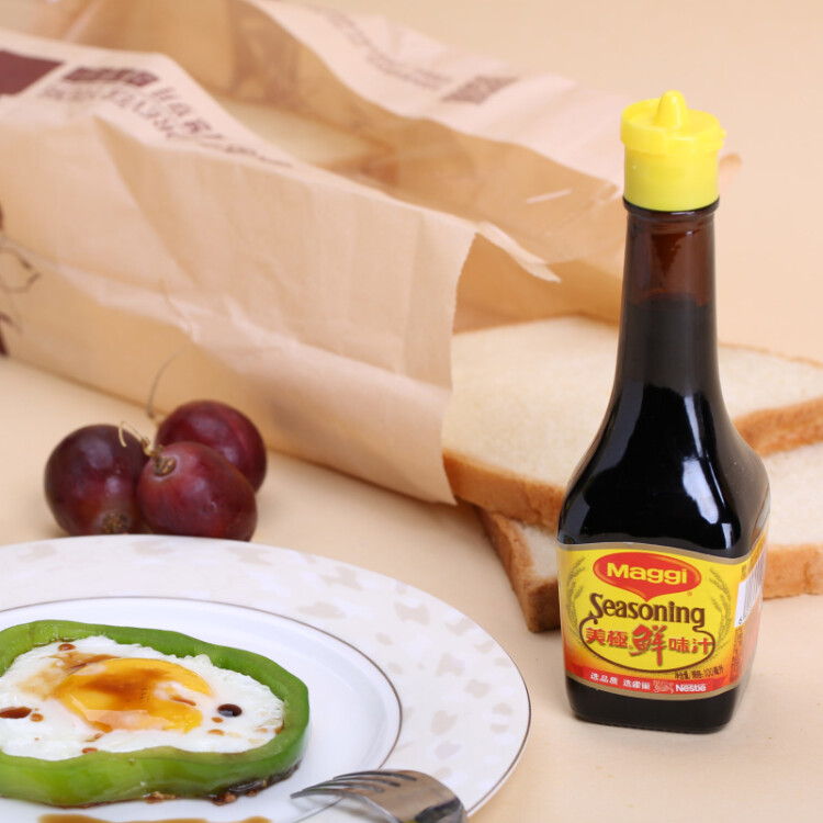 美极（Maggi） 鲜味汁 小麦原料炒菜蘸料调味汁 100ml 雀巢出品 菜管家商品
