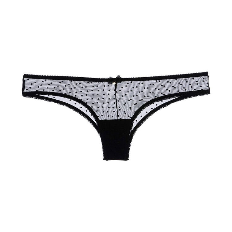 emporio armani女士内裤 混纺 丁字裤 薄纱 628yx7075