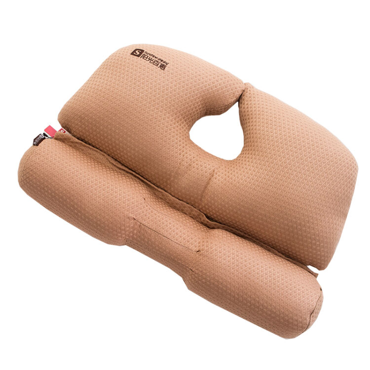 阳光百惠颈椎枕保健枕按摩枕修复专用夏凉竹炭枕头圆形糖果健康冬季