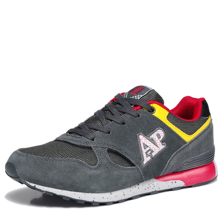 苹果(apple)男鞋旅游鞋子男士休闲潮鞋运动跑步户外板鞋 8823深灰42码