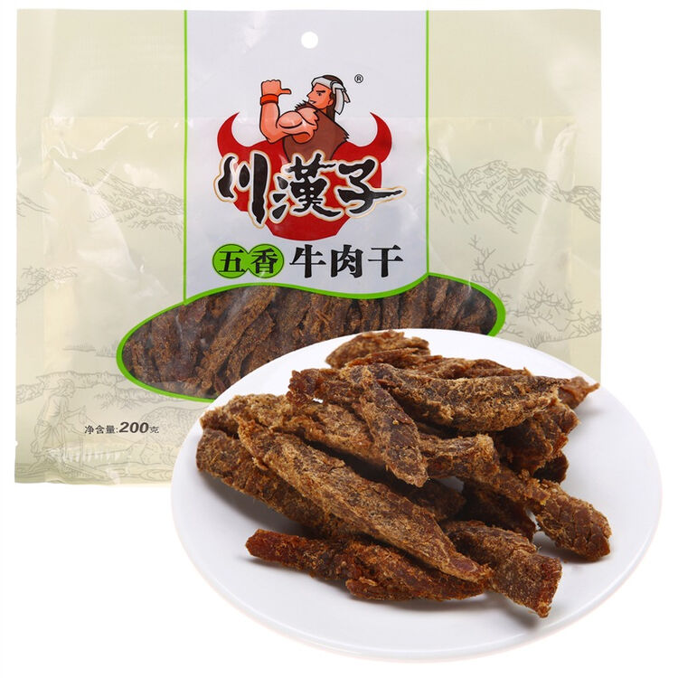 川汉子 五香牛肉干200g