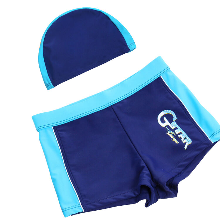 佑游儿童泳裤泳衣 温泉沙滩游泳训练男童宝宝泳裤 青少年中大童平角