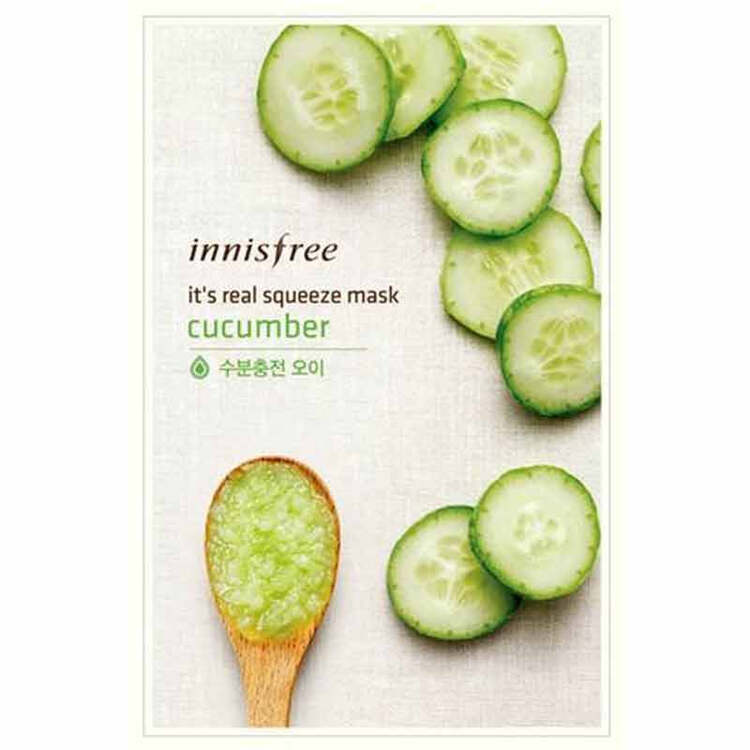 innisfree悦诗风吟面膜20ml/1片装 黄瓜面膜