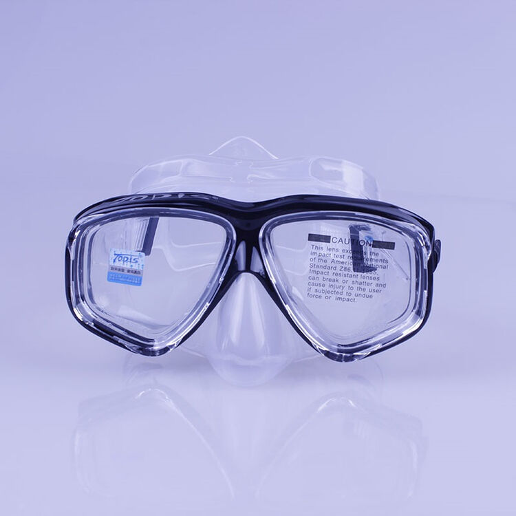 topis近视/平光面镜 防水防雾潜水镜近视面罩游泳装
