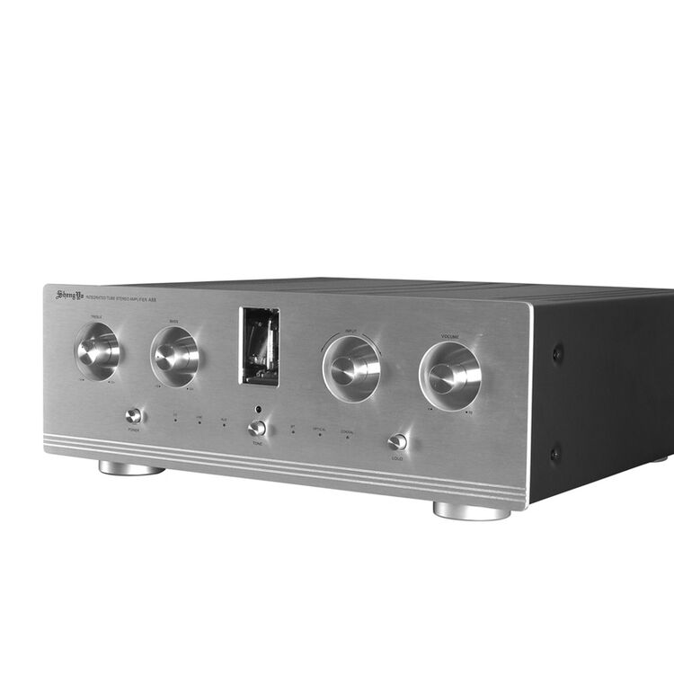 声雅a-88电子管与晶体管混合放大器 蓝牙功放光纤同轴 胆石功放 电子