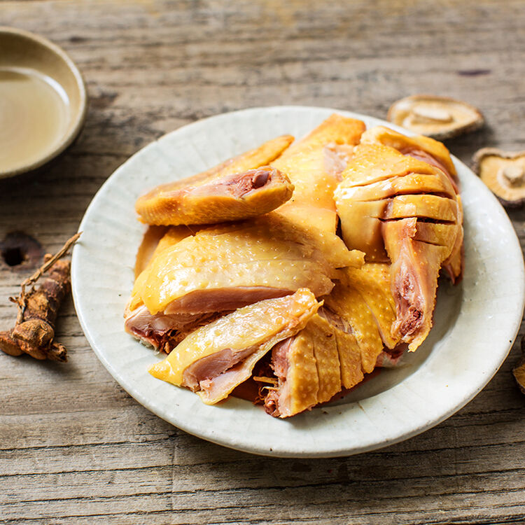 南希 上海咸草鸡340g*2袋 盐焗鸡咸鸡盐水草鸡土特产农家卤制熟食上海