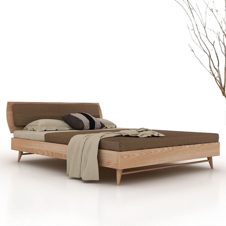 5m创意床 单人床 原木色 1800*2000