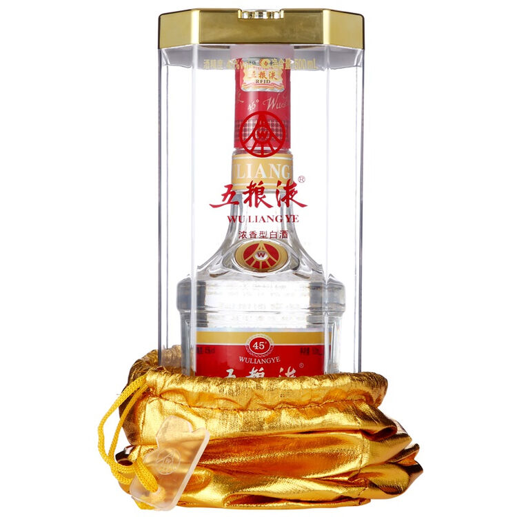 五粮液 浓香型白酒 45度 500ml