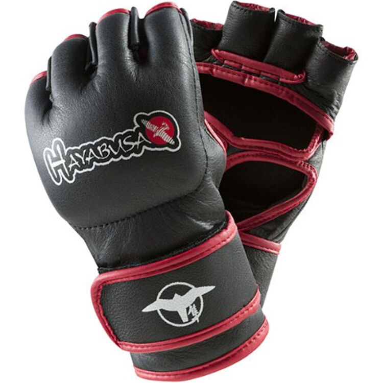 hayabusa隼鸟拳套 格斗散打沙袋搏击成人拳套 泰拳训练拳击手套 黑色