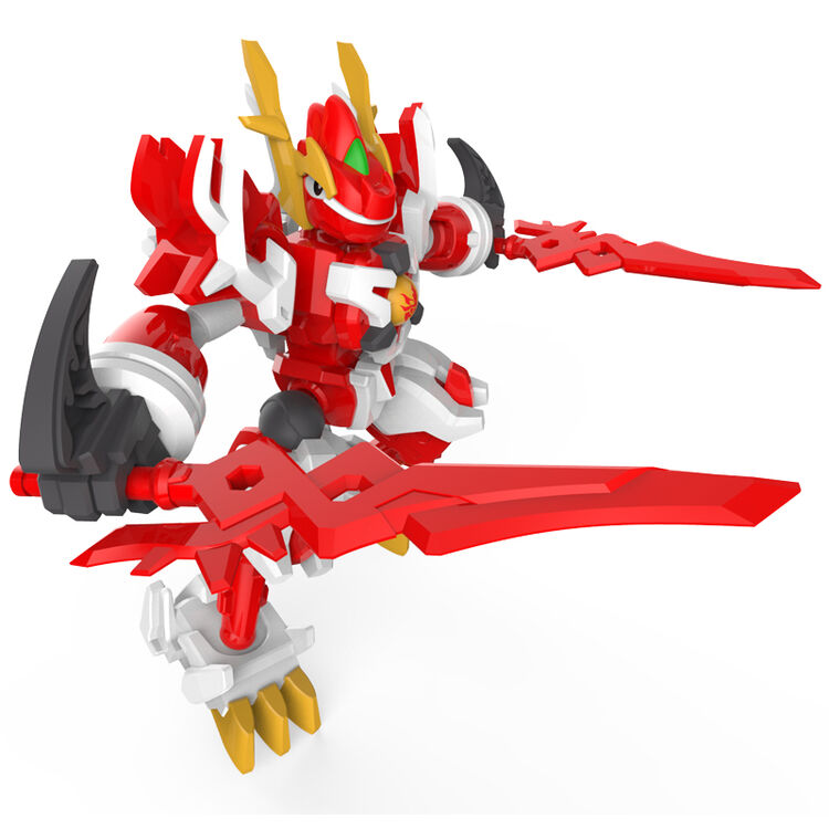 百逸动漫(baiyi)斗龙战士4 7寸铠甲战龙 雷古曼