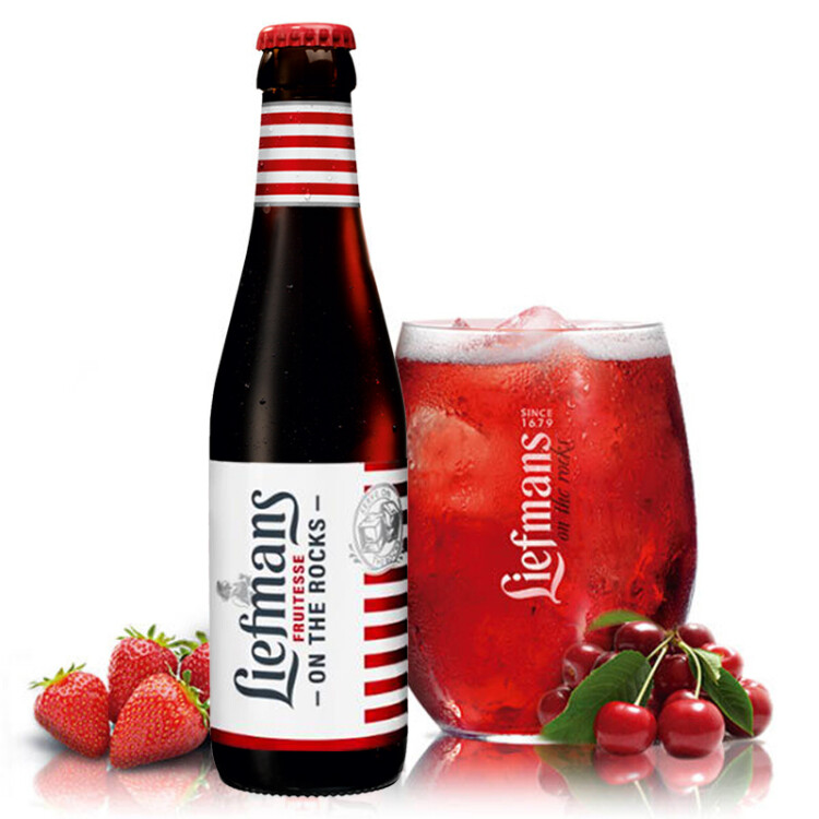 乐蔓（LIEFMANS）莓果精酿啤酒 250ml*6瓶 比利时原瓶进口