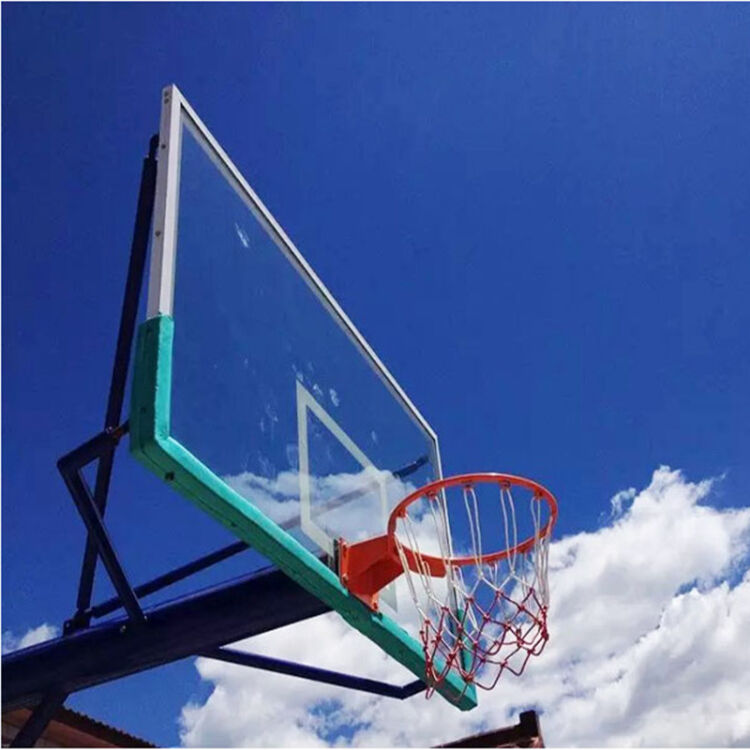 双云 户外钢化篮球板 标准篮球板 篮板 室外成人挂式篮板 铝包边钢化
