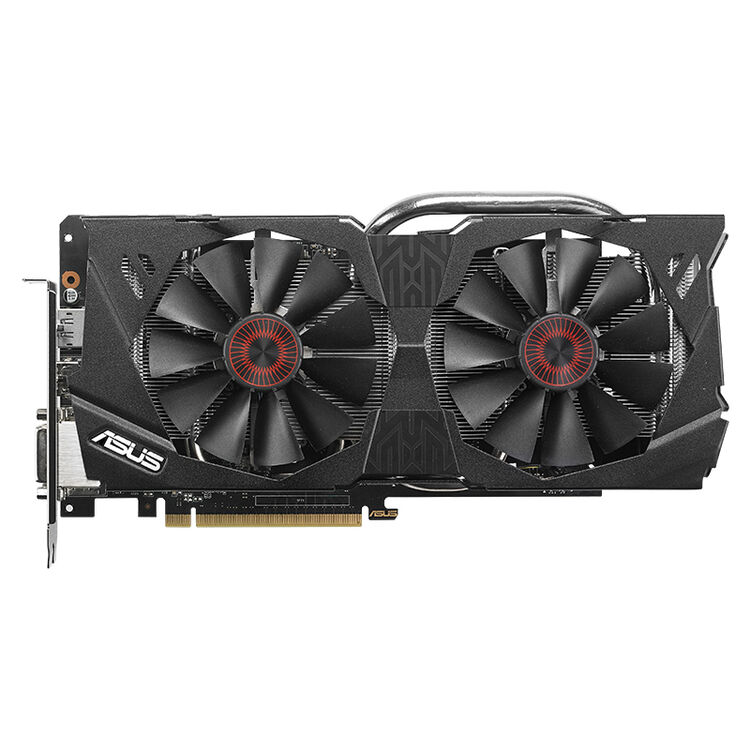 华硕(asus)猛禽strix-gtx970-dc2oc-4gd5 1253mhz/7010mhz 4gb/256bit