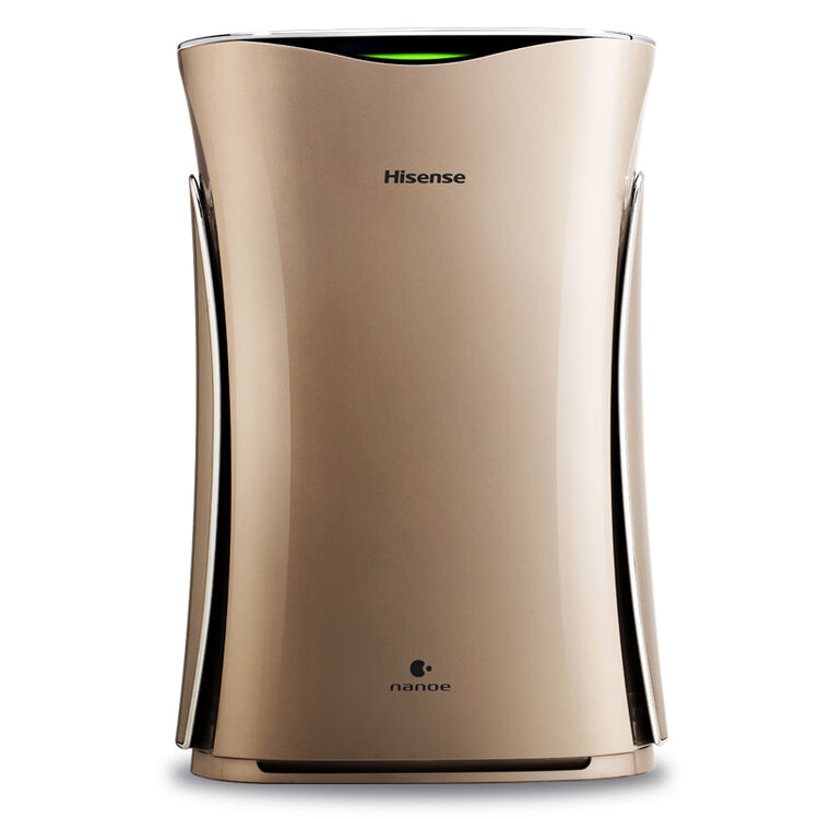 海信(hisense)空气净化器 kj400f-naj 香槟金烤漆 纳米水离子杀菌
