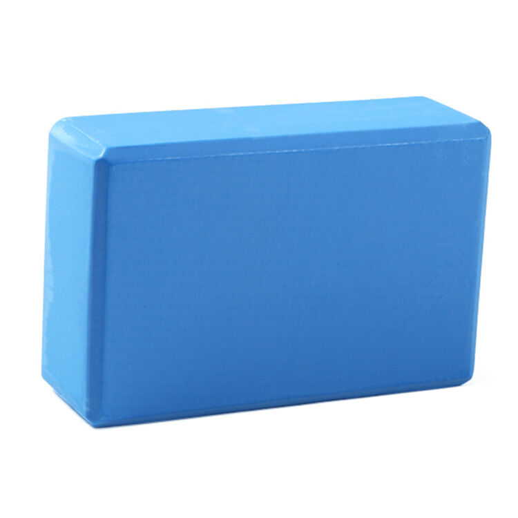 瑜伽砖高密度瑜伽砖瑜伽辅助用品泡沫砖舞蹈辅助用品 蓝色 瑜伽砖