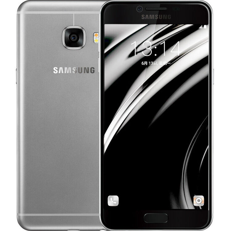 三星(samsung) galaxy c5 (sm-c5000) 4g手机 双卡双待 烟雨灰 4gb