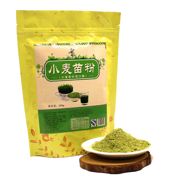 博多客 小麦苗粉若叶青汁粉 500g 清汁小麦草 蚂蚁大麦绿素农场 买3赠