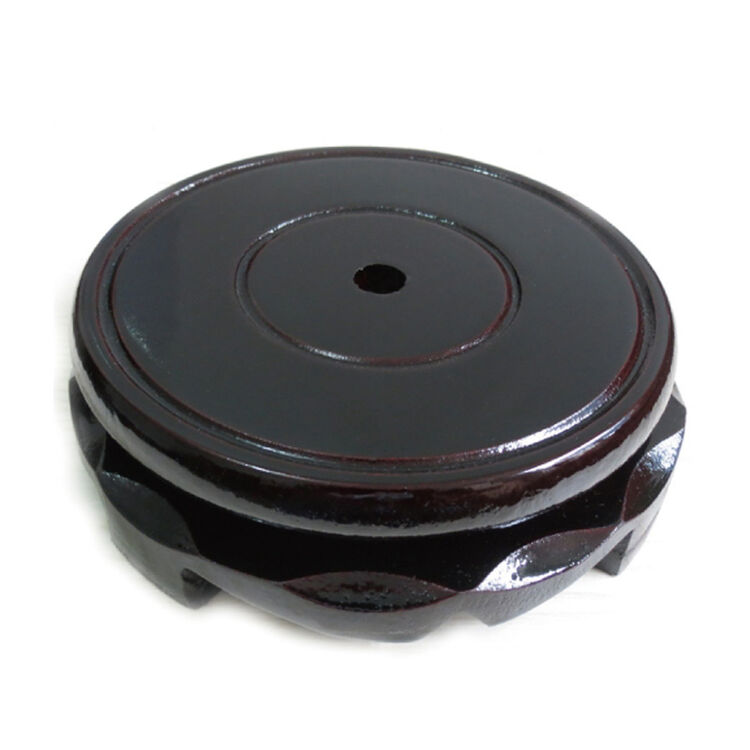 荼蘼花事 可旋转酒坛子底座酒架泡菜坛子米缸鱼缸底座木架子 仿红木二