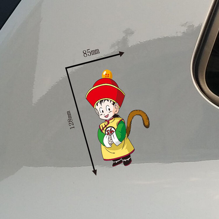 纳图 热血动漫 鸟山明孙悟空龟仙人七龙珠 车贴 反光贴 e