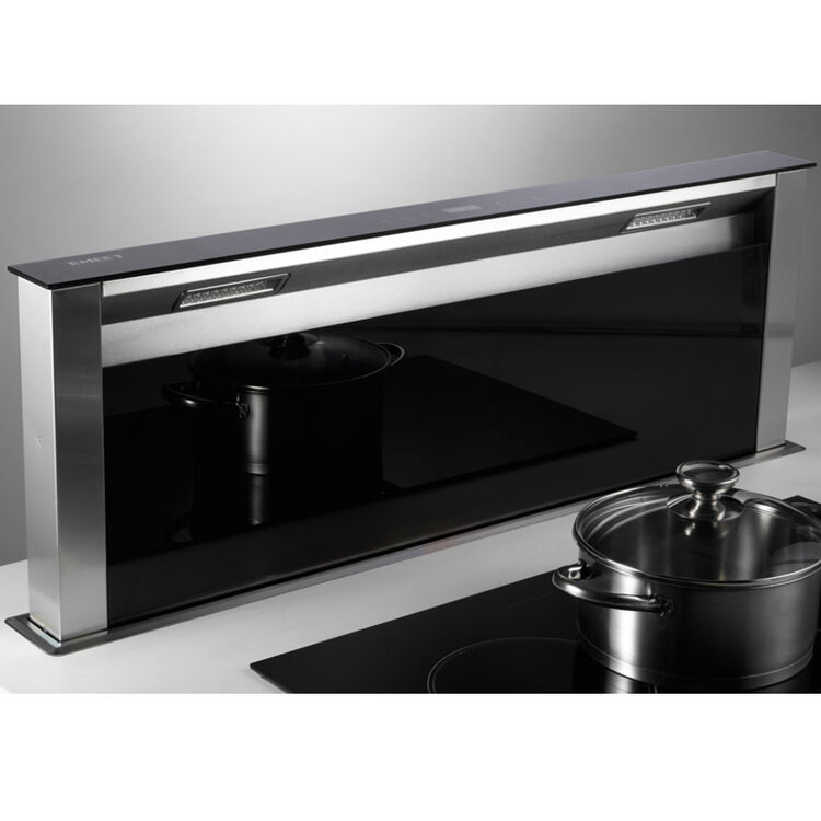 意米特(emeet)定制款自动内循环升降式大吸力近侧家用抽油烟机外下排