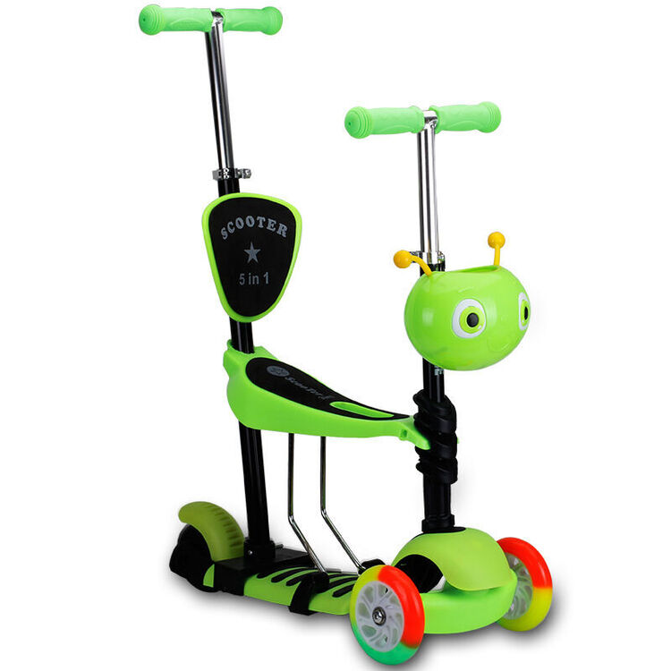 麦肯齐五合一儿童滑板车儿童 踏板扭扭车 摇摇车轮滑车户外玩具 5合1