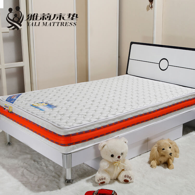 雅莉 儿童床垫 席梦思弹簧床垫 软硬两用3d床垫 五区护脊弹簧床垫