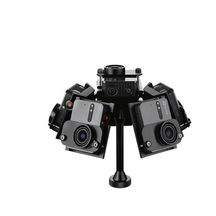 摄像影像设备 云台支架 vr虚拟场景 全景系统 全景6机位航拍全景系统