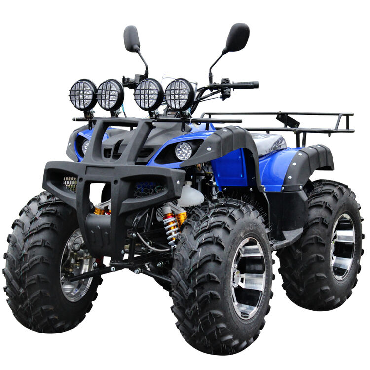 200 250cc宗申发动机四轮沙滩摩托车全地形越野摩托车雪地车 蓝色 14