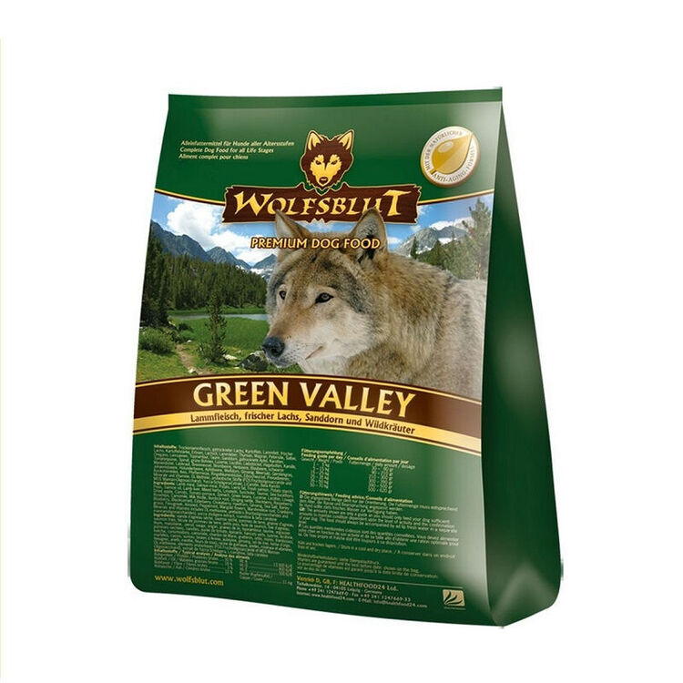 德国wolfsblut狼族血统宠物赛级犬粮高品质狗粮成年犬专用粮 去泪痕美