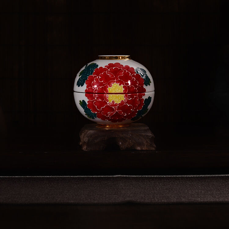 清正 台湾 张美云 陶艺 收藏 手工作品 富贵圆满大杯 一组两杯 容量