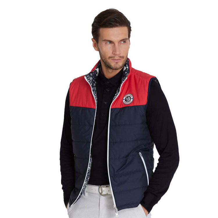 callaway卡拉威 高尔夫服装 男士背心 男款棉服马甲秋冬款 6214500