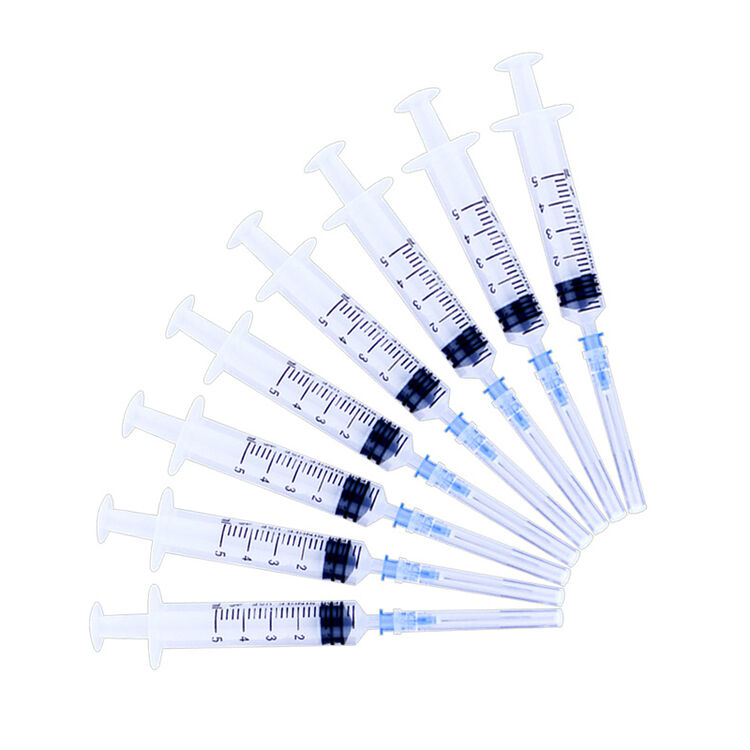 针筒一次性注射器医用家用无菌针筒 喂药器加针头2ml针筒 (10支装)