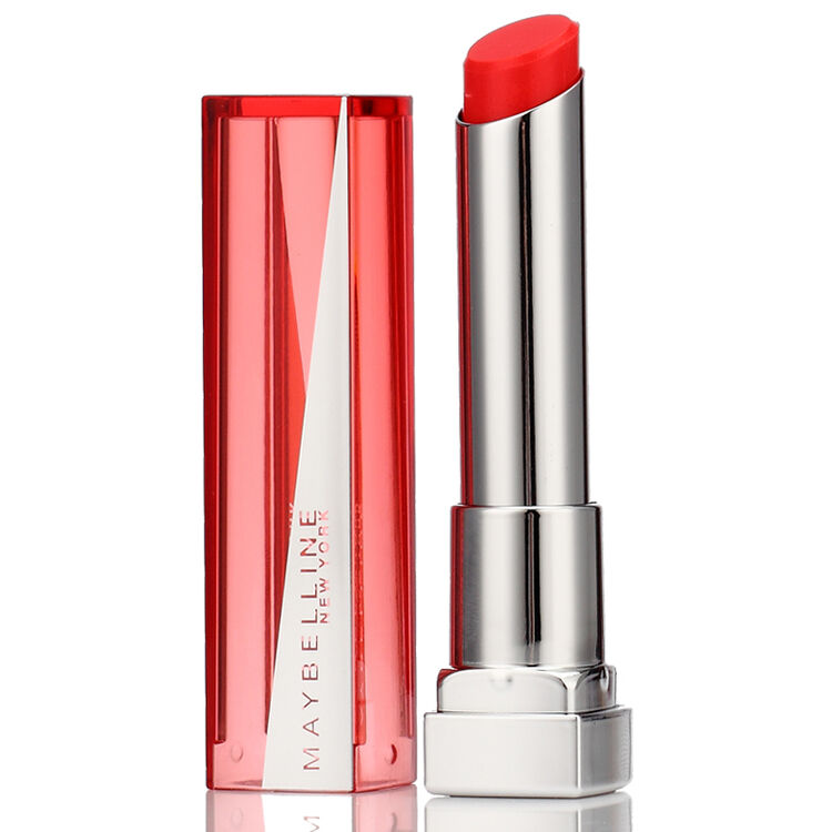 美宝莲(maybelline)好气色轻唇膏甜珊瑚 12 3g(甜蜜橙 口红 唇膏保湿