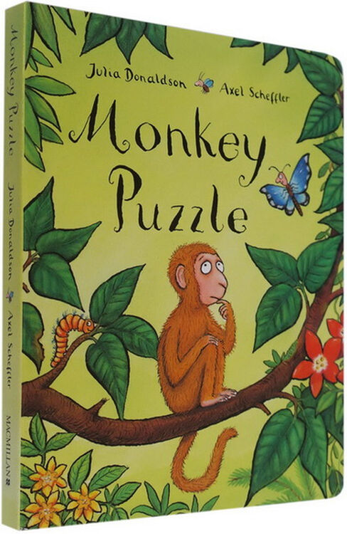 monkey puzzle纸板书 小猴子找妈妈 吴敏兰书单 英文原版绘本